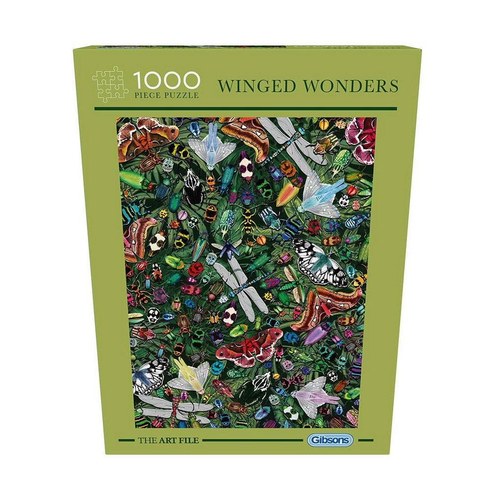 Puzzle - Gibsons - Art File Winged Wonders 1000Pc