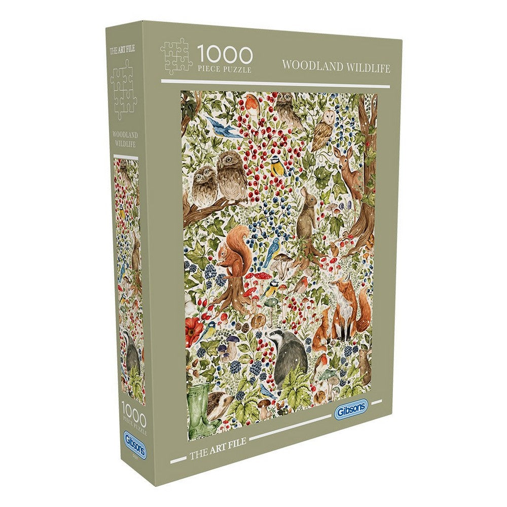 Puzzle - Art File Woodland Wildlife