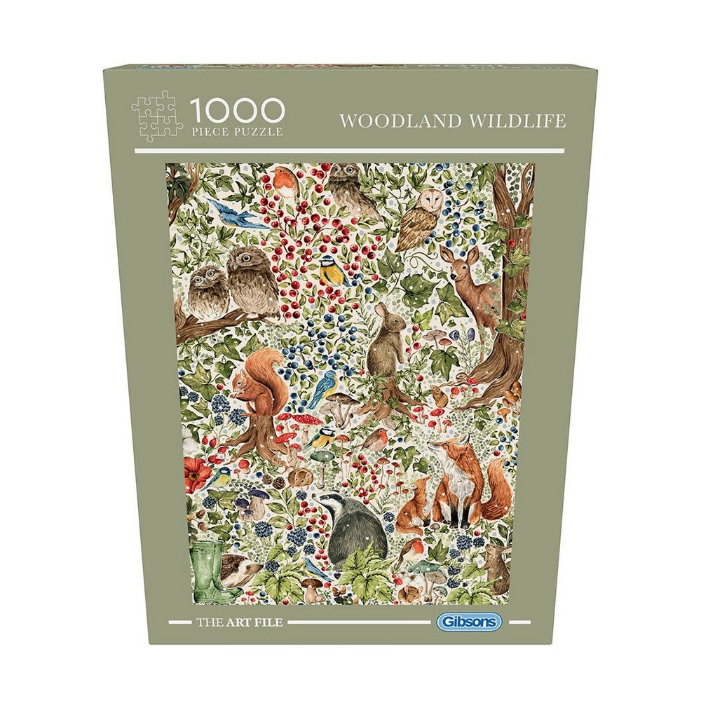 Puzzle - Art File Woodland Wildlife