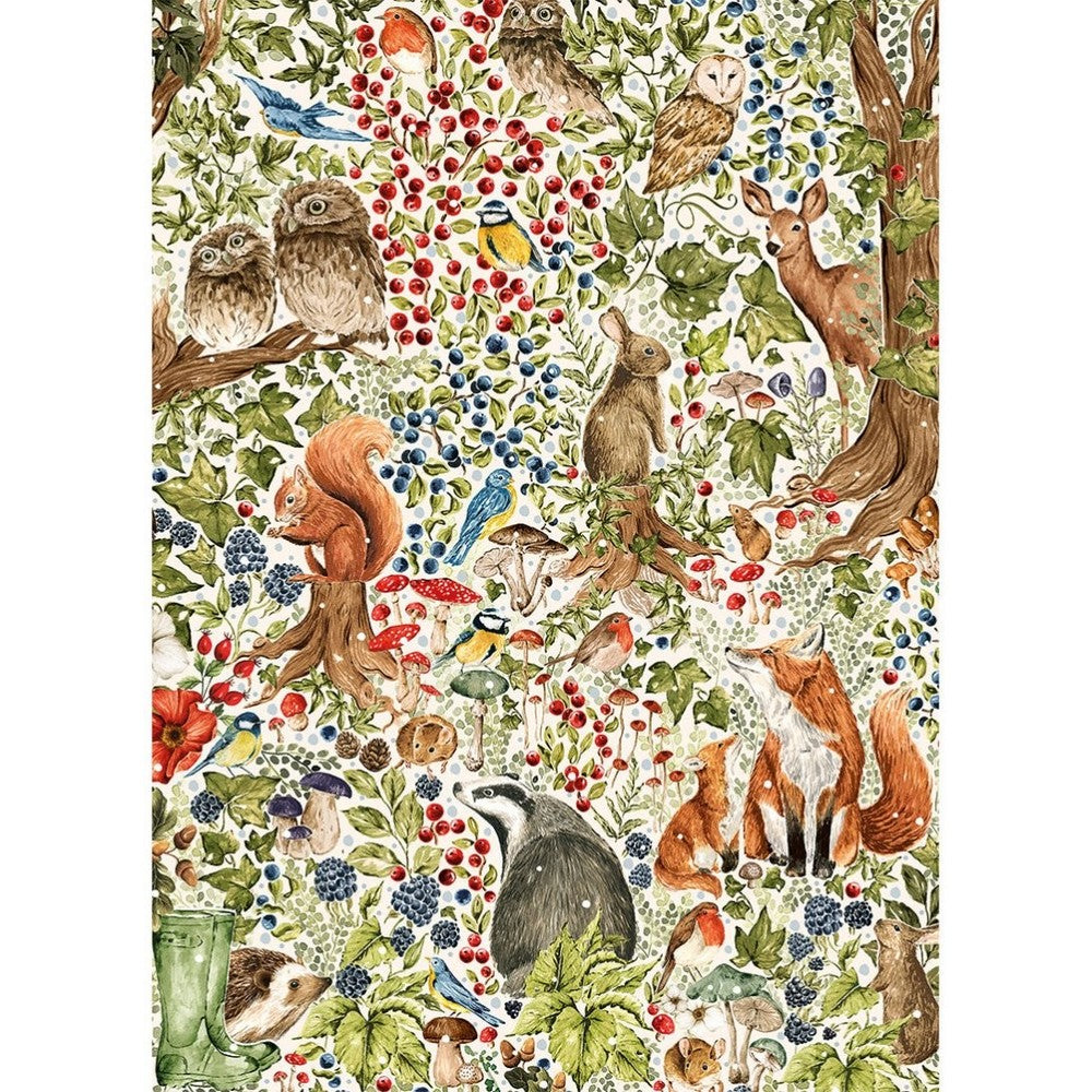 Puzzle - Art File Woodland Wildlife