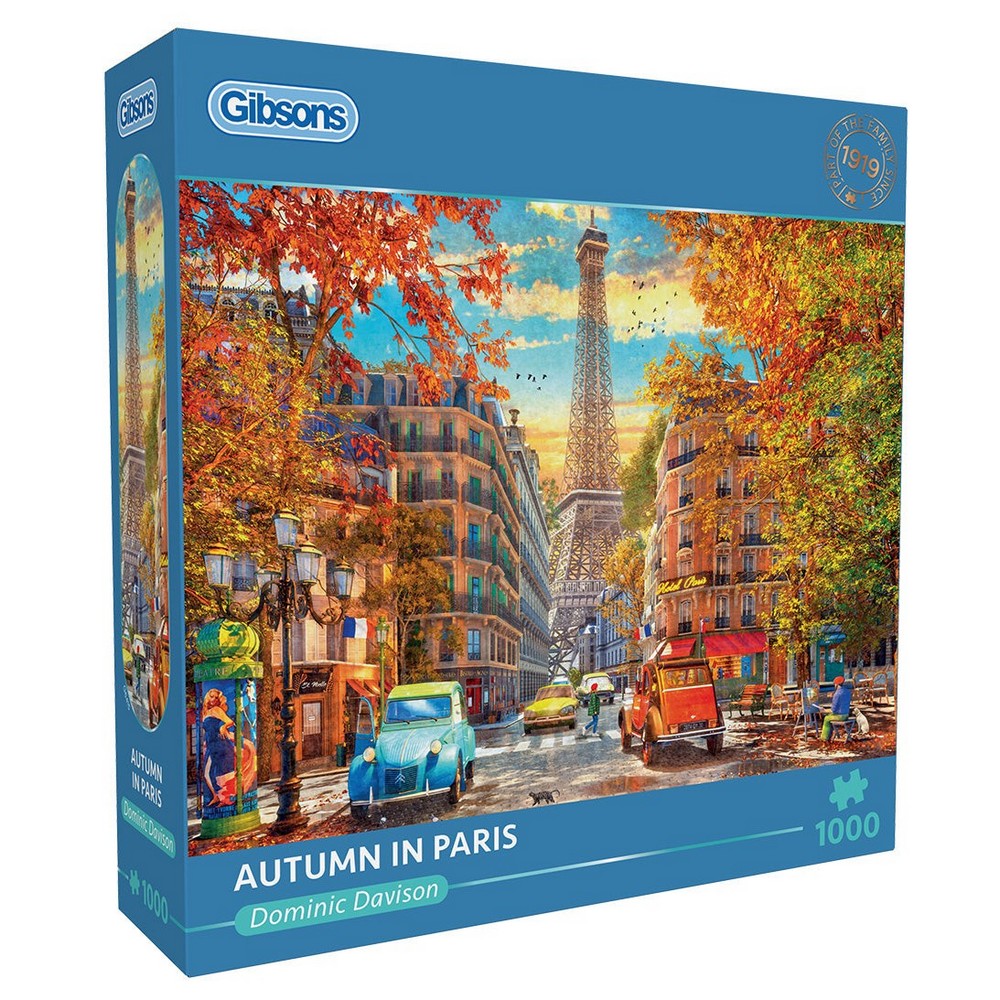 Puzzle - Gibsons - Autumn In Paris 1000Pc