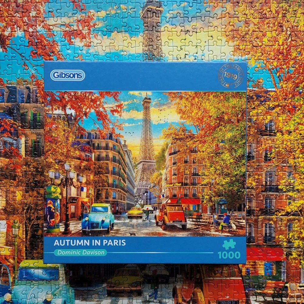 Puzzle - Gibsons - Autumn In Paris 1000Pc