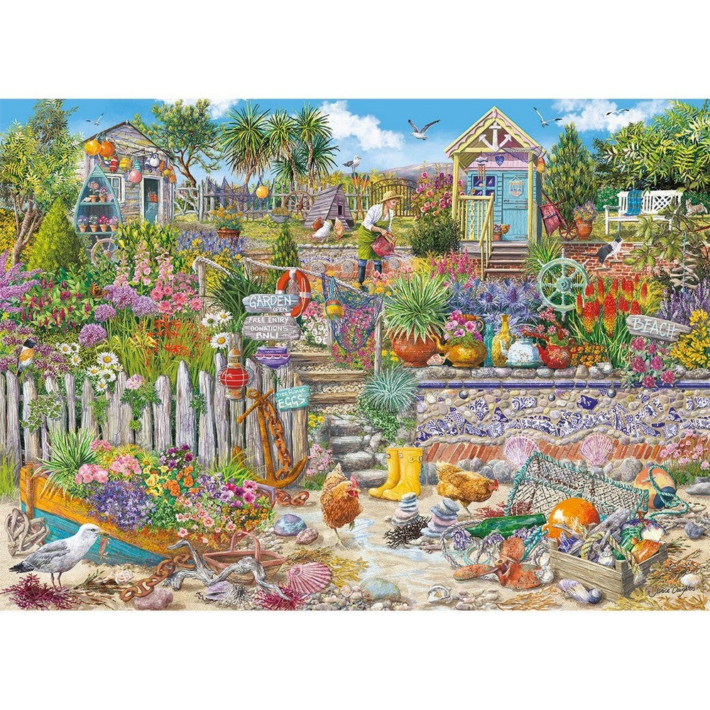Puzzle - Gibsons - Beechcomber's Garden 1000Pc
