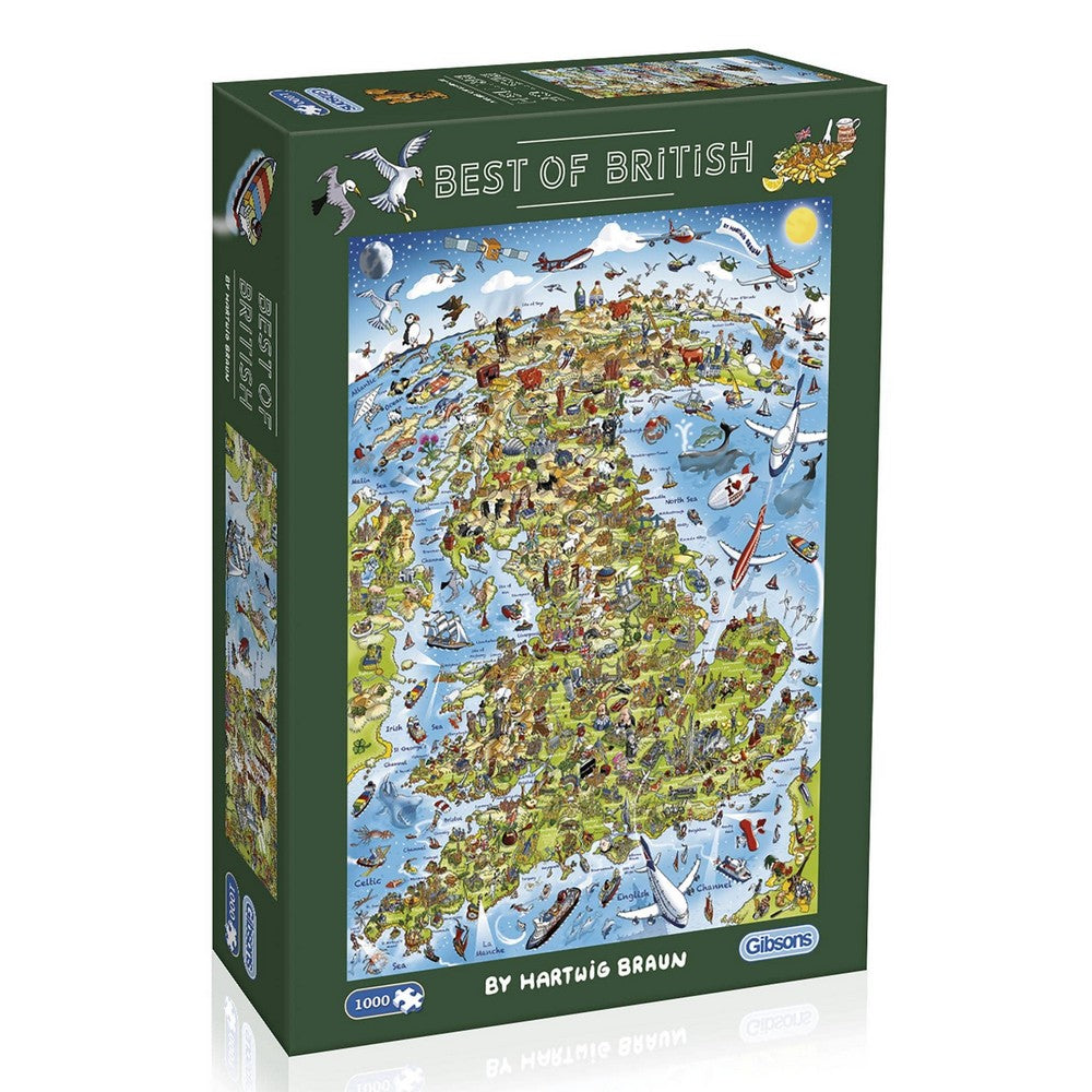 Puzzle - Best Of Britain 1000Pc