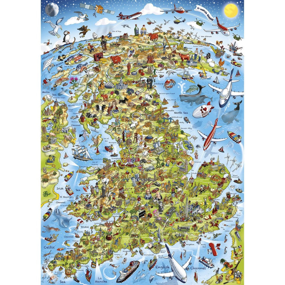 Puzzle - Best Of Britain 1000Pc