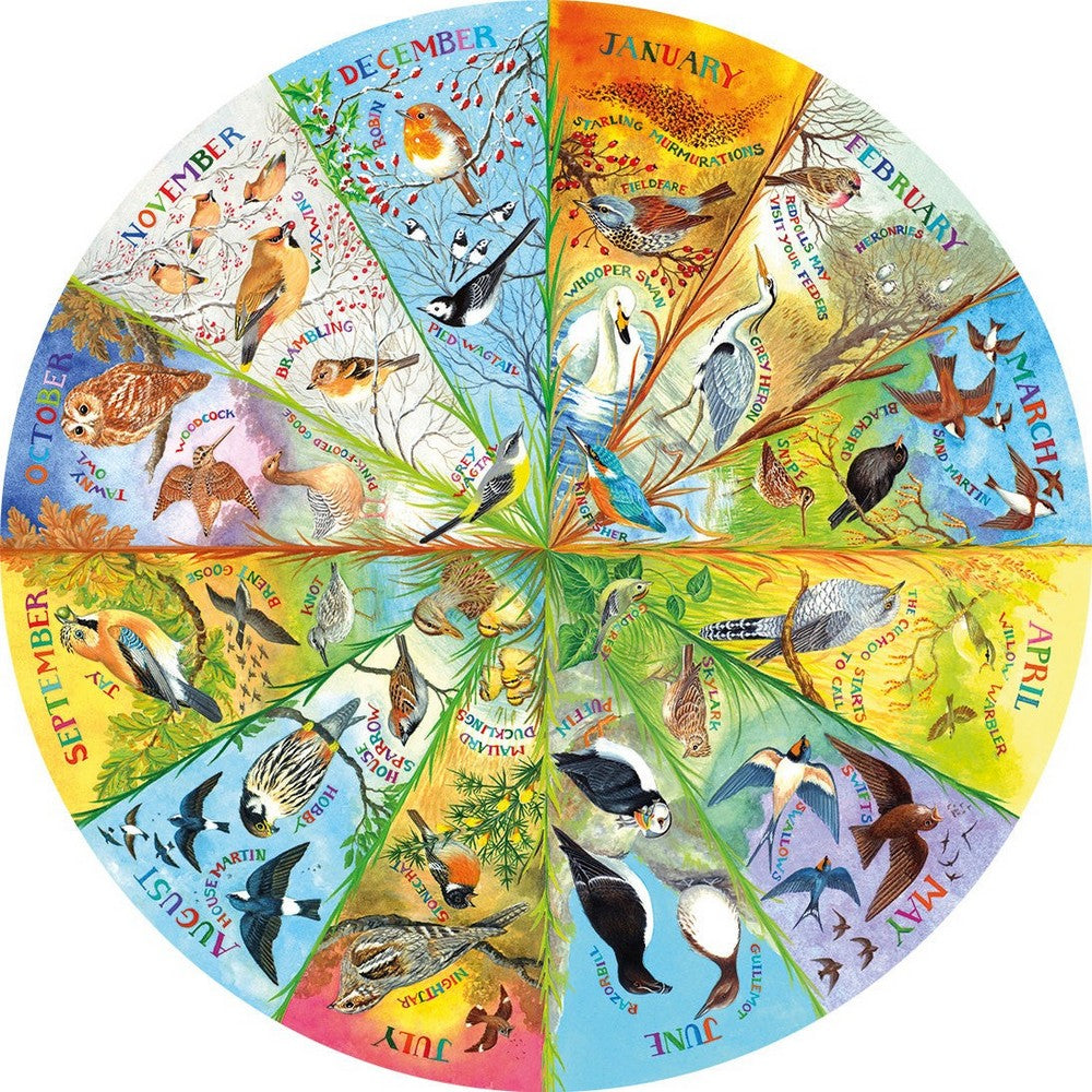 Puzzle - Gibsons - Birds Of The Year 500 Circular