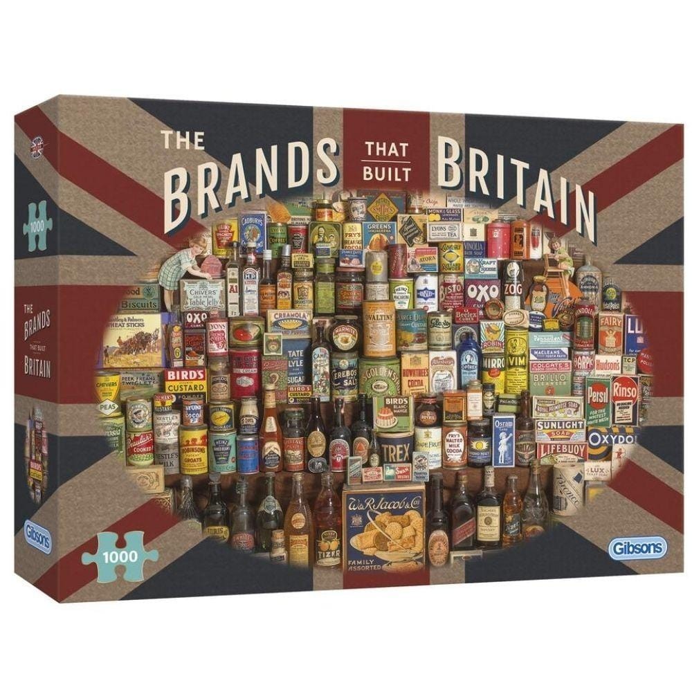 Puzzle - Brands That Built Britain 1000