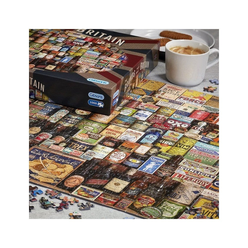 Puzzle - Brands That Built Britain 1000