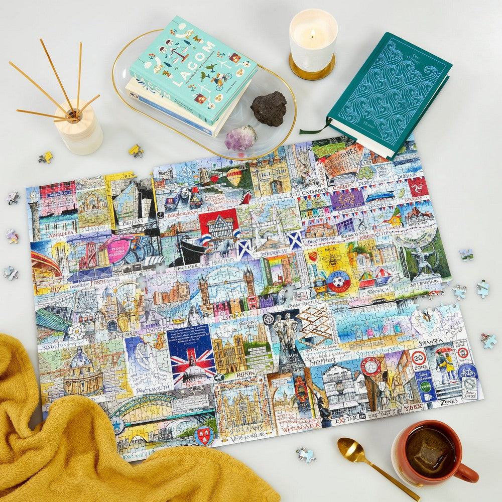 Puzzle - Bright Lights Big Cities 1000P