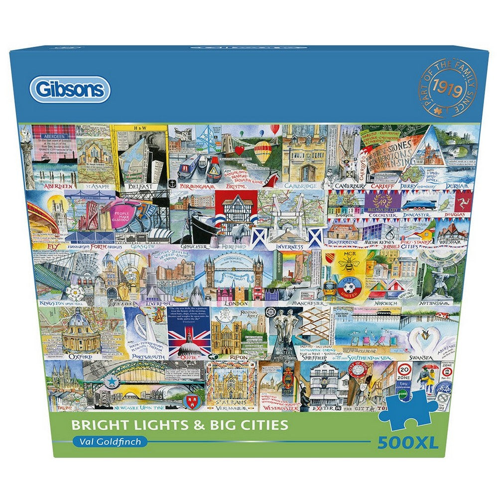 Puzzle - Bright Lights Big Cities 500Xl