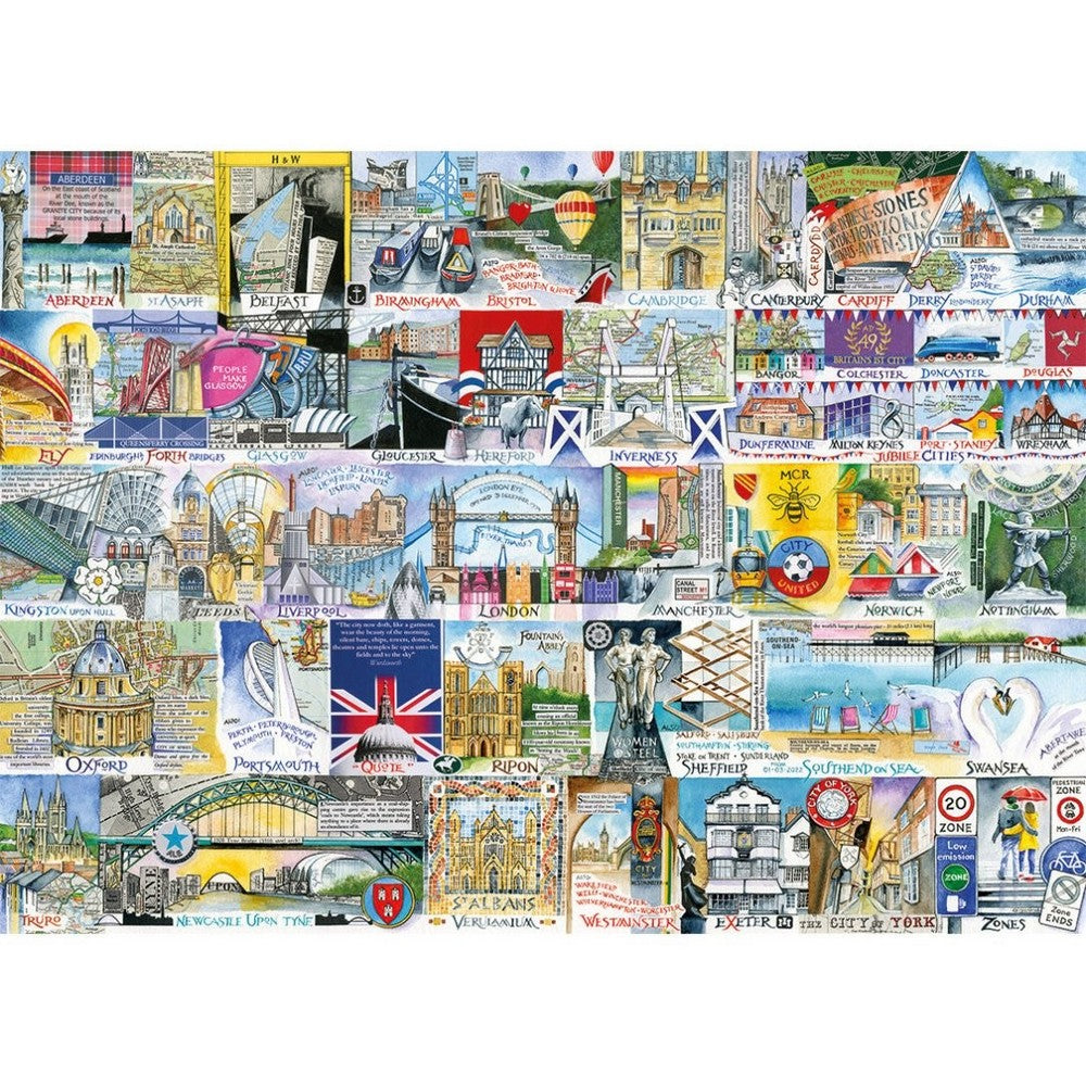 Puzzle - Bright Lights Big Cities 500Xl