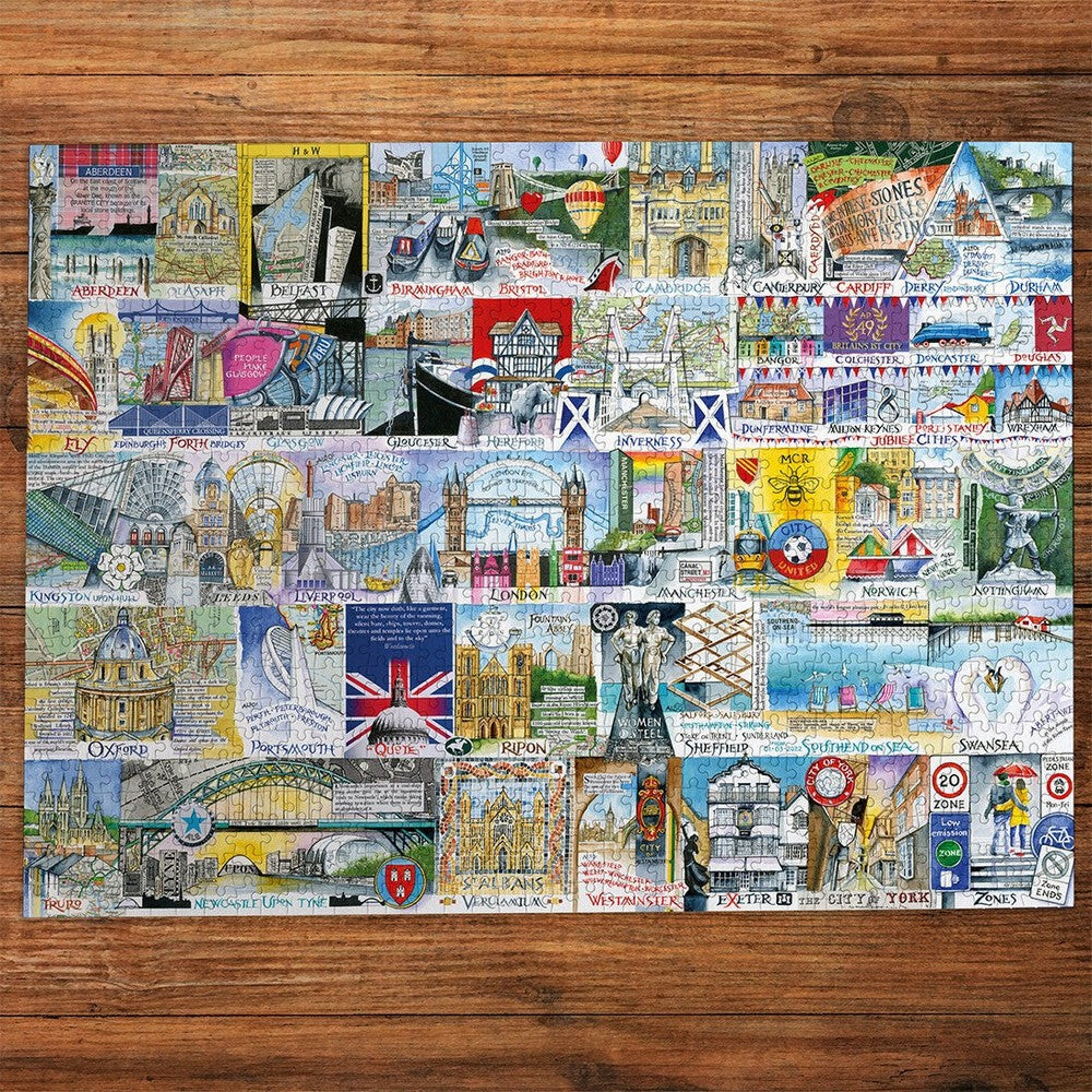 Puzzle - Bright Lights Big Cities 500Xl