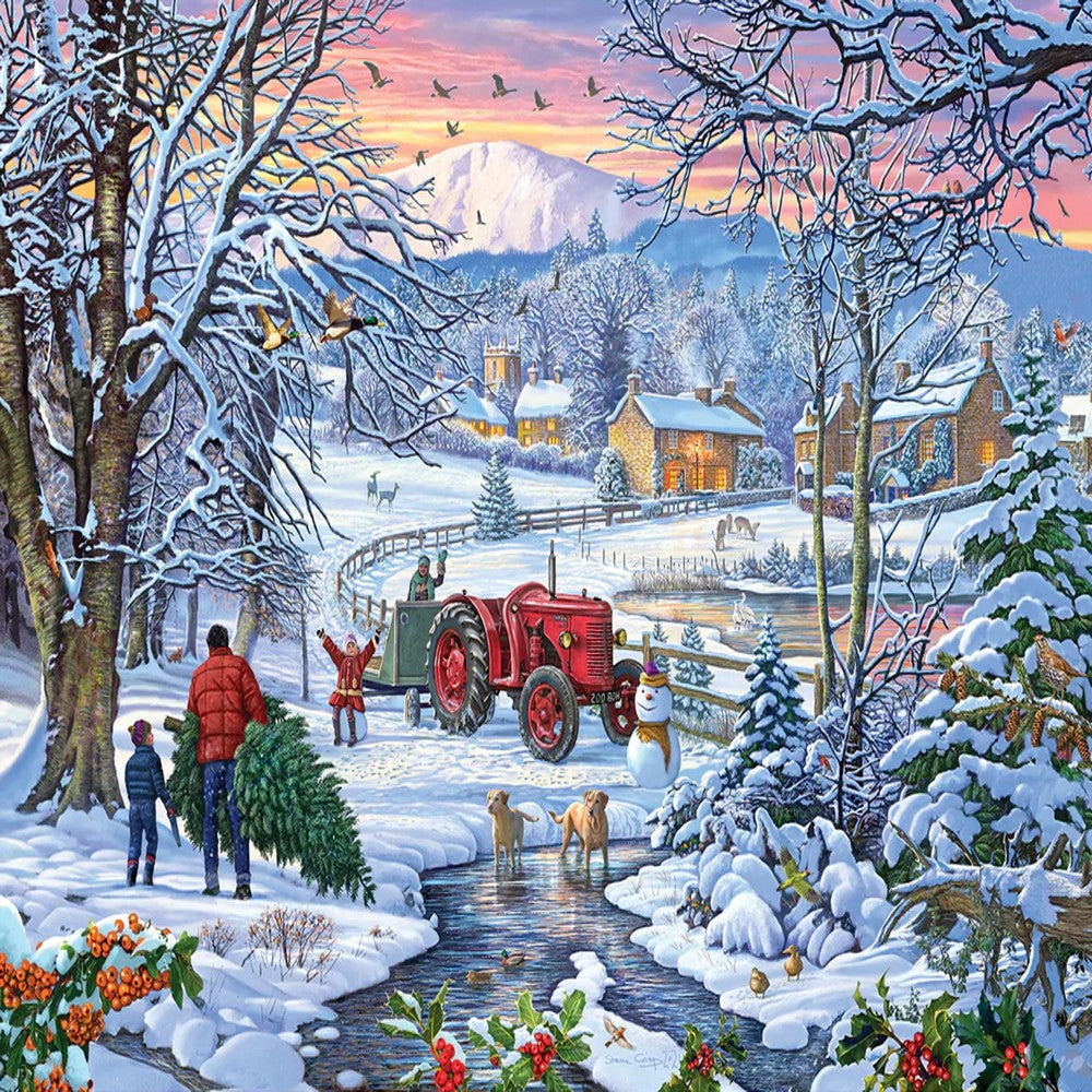 Puzzle - Bring Home The Tree 1000Pc