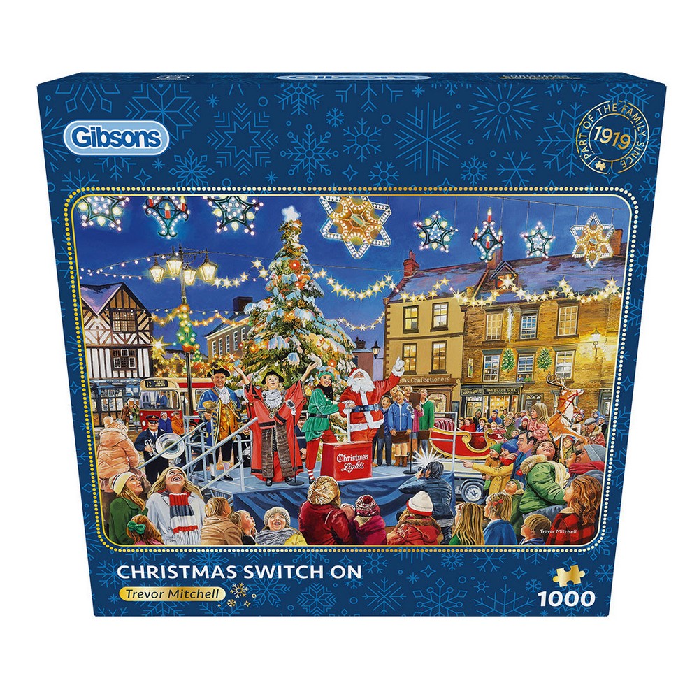 Puzzle - Gibsons - Christman Switch On 1000