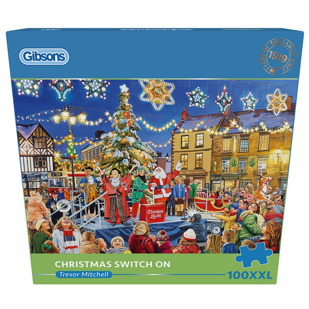 Puzzle - Gibsons - Christmas Switch On 100pc XXL Size Pieces