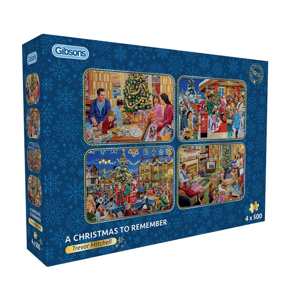 Puzzle - Christmas To Remember 4 X 500P