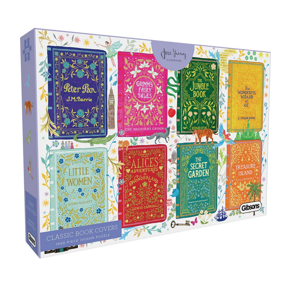 Puzzle - Classic Book Covers 1000Pc