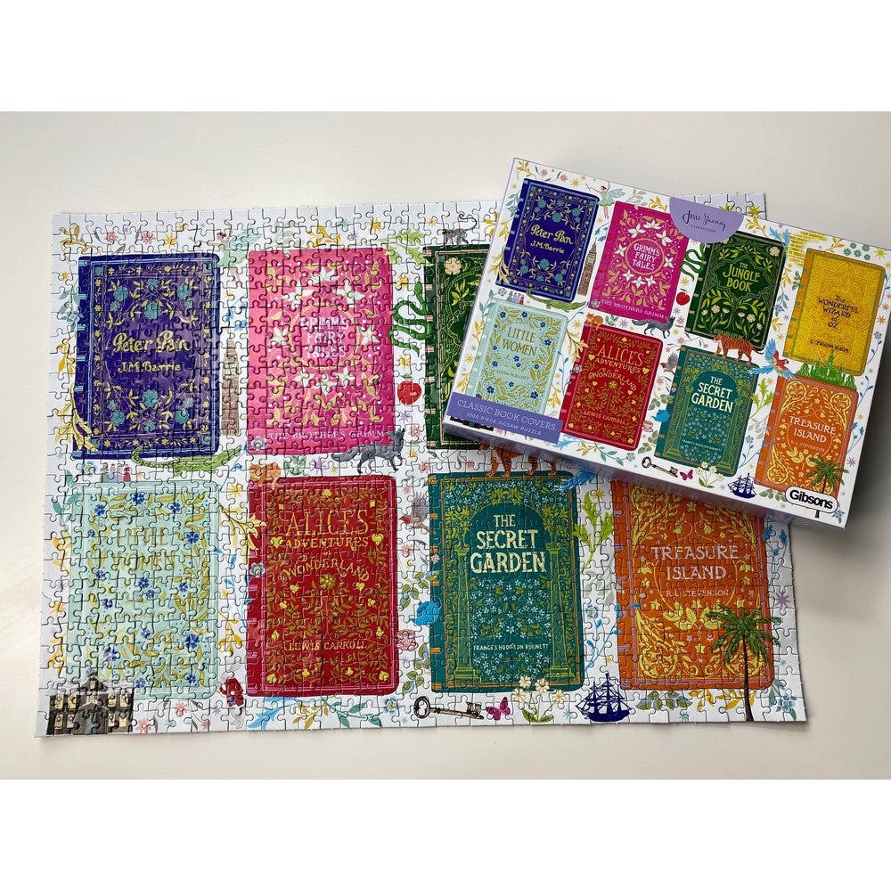 Puzzle - Classic Book Covers 1000Pc