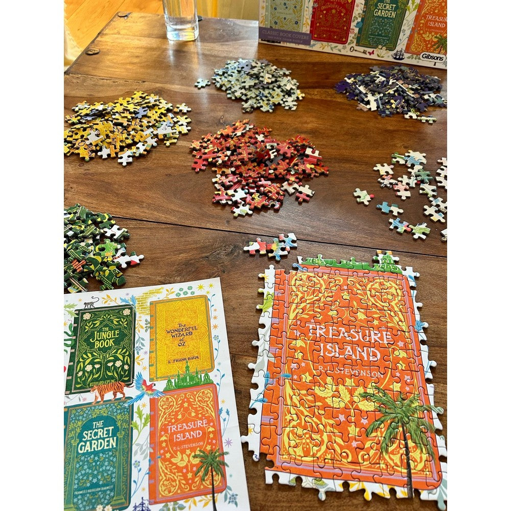 Puzzle - Classic Book Covers 1000Pc
