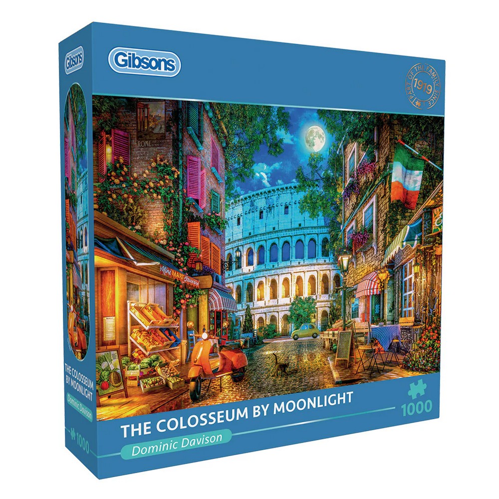 Puzzle - Colosseum By Moonlight 1000Pc