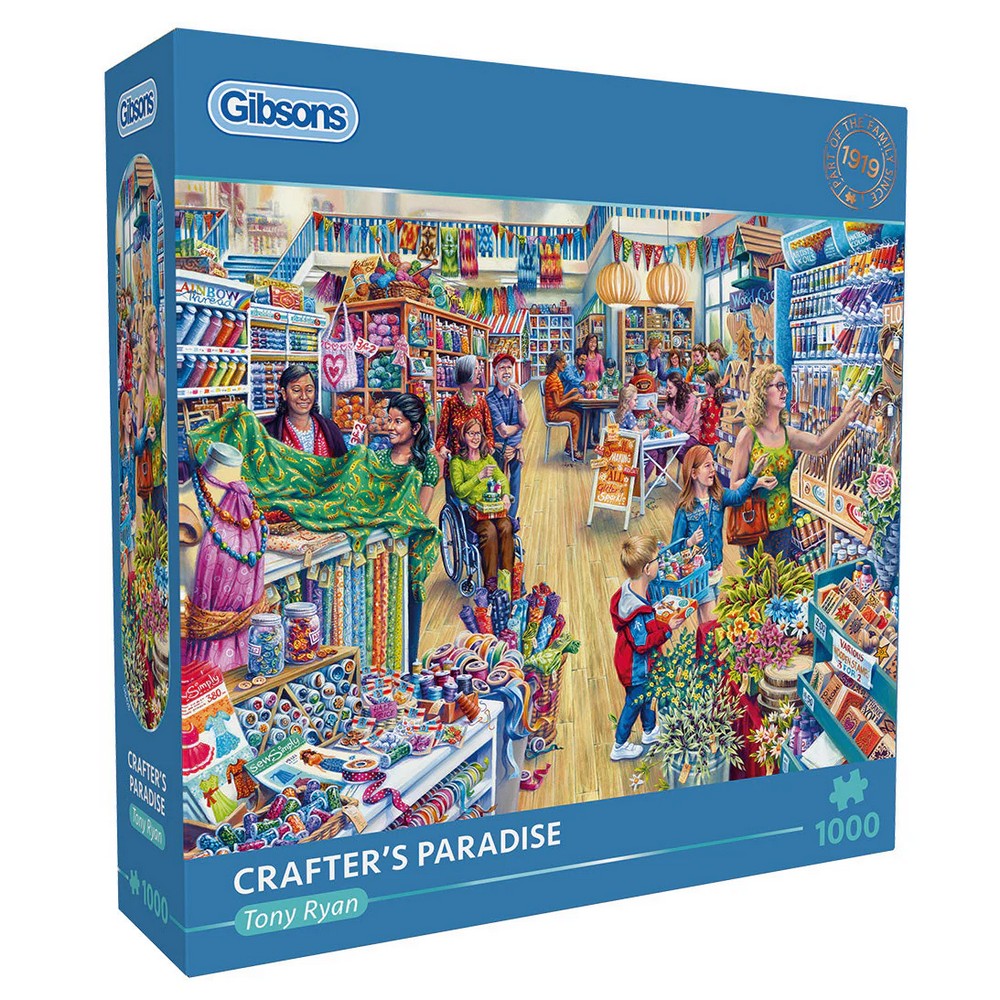 Puzzle - Crafters Paradise 1000Pc