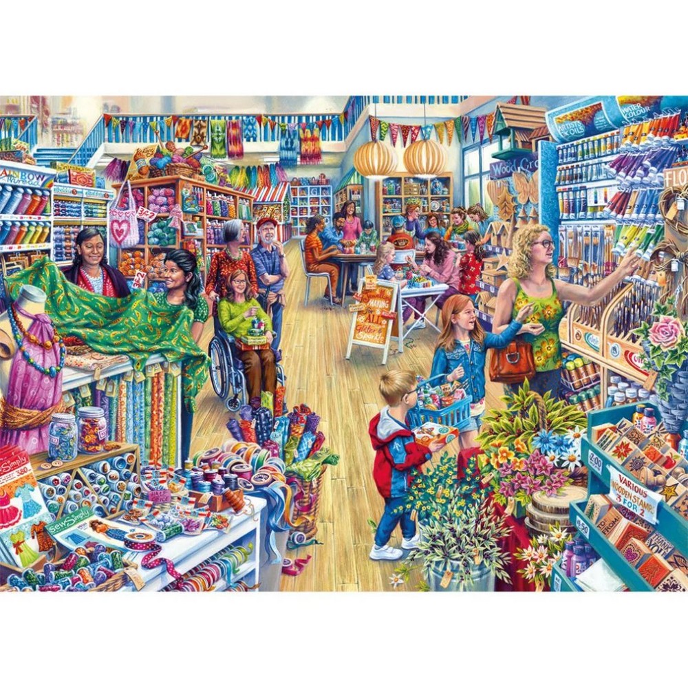 Puzzle - Crafters Paradise 1000Pc