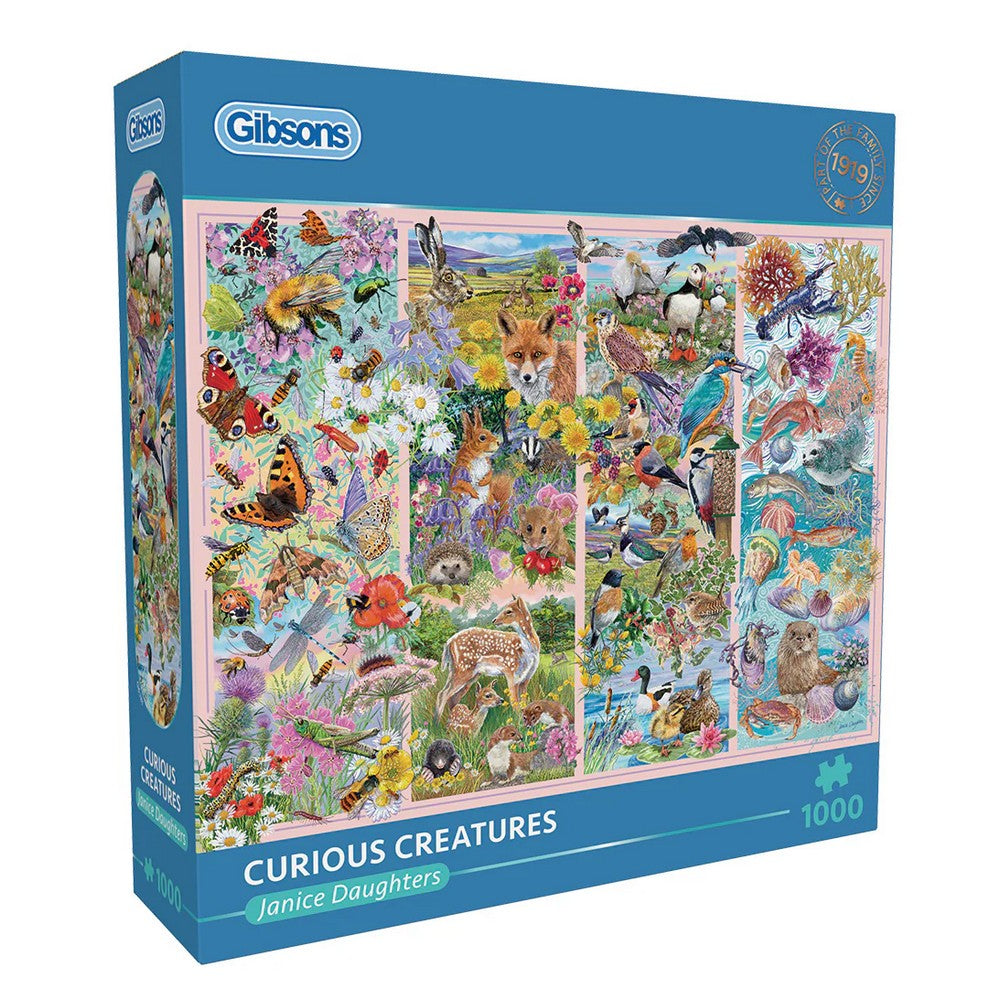 Puzzle - Curious Creatures 1000Pc