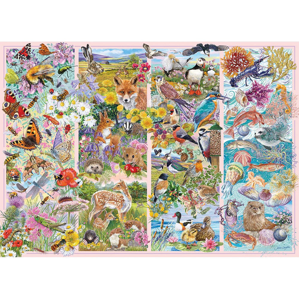 Puzzle - Curious Creatures 1000Pc