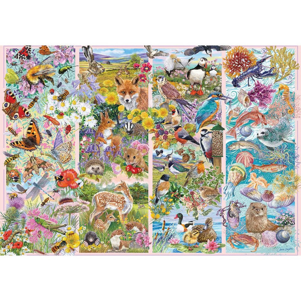 Puzzle - Gibsons - Curious Creatures 500Pc