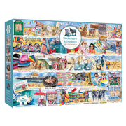 Puzzle - Deckchairs & Donkeys 1000Pc