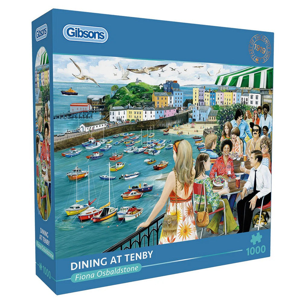 Puzzle - Dining At Tenby 1000Pc