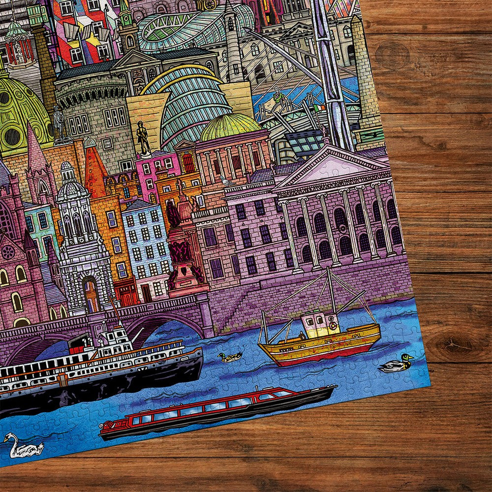 Puzzle - Gibsons - Dublin Cityscape 500Pc