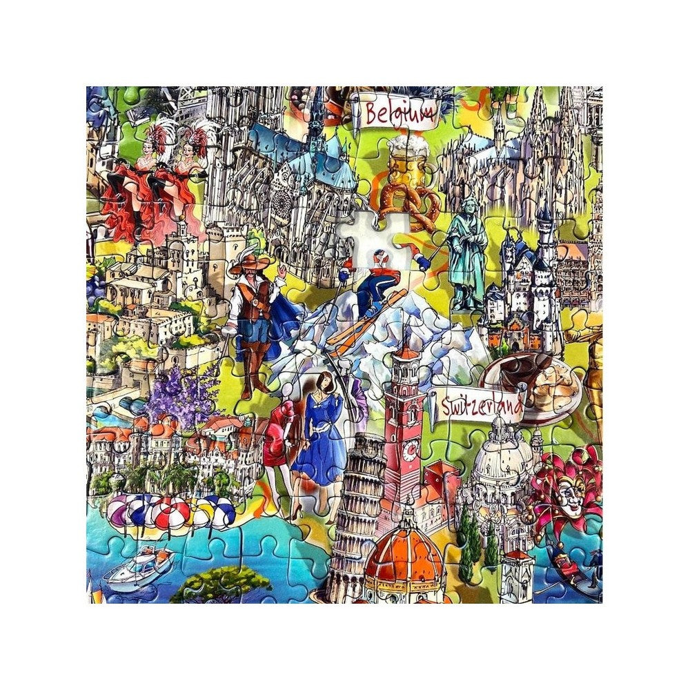 Puzzle - Gibsons - Exploring Europe 1000Pc
