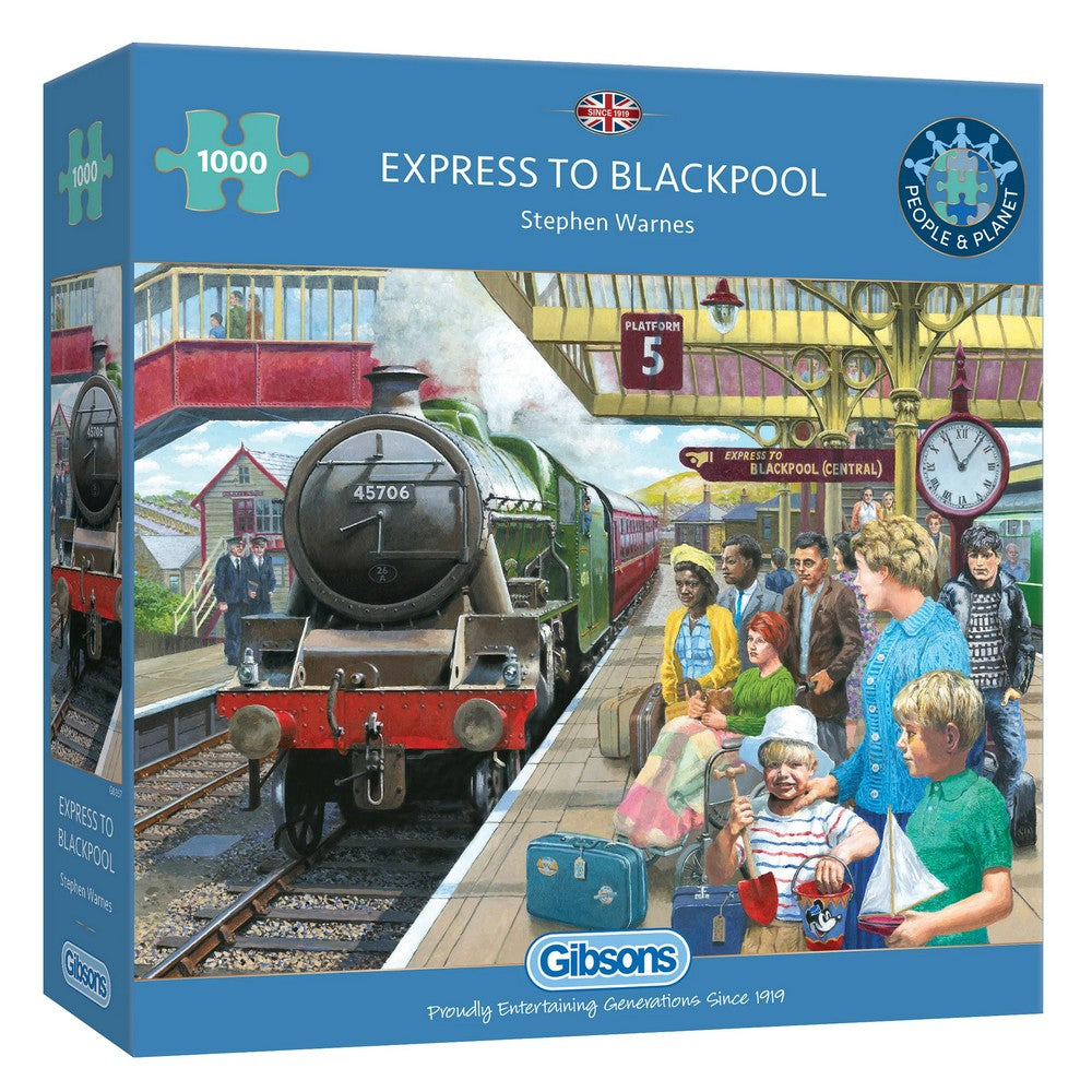 Puzzle - Express To Blackpool 1000Pc