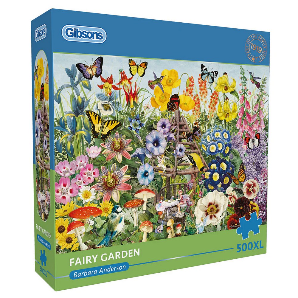 Puzzle - Gibsons - Fairy Garden 500Pcxl