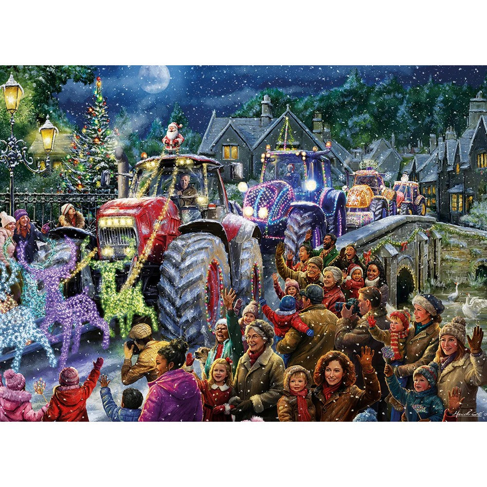 Puzzle - Gibsons - Farmer Christmas 1000pc