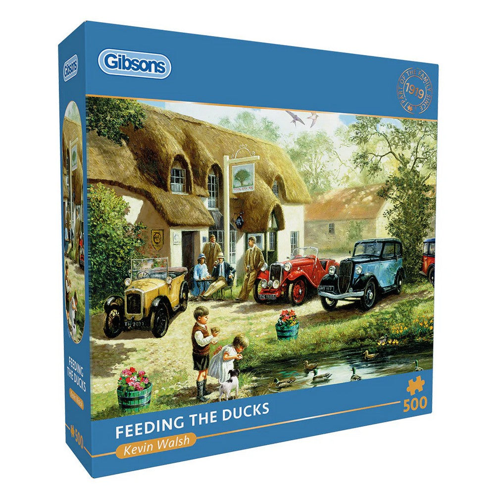 Puzzle - Gibsons - Feeding The Ducks 500Pc