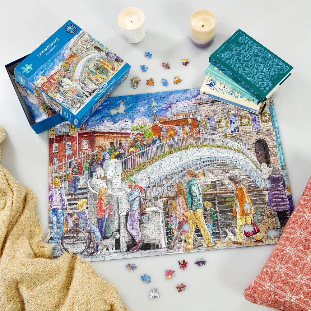 Puzzle - Gibsons - Ha'Penny Bridge 1000Pc