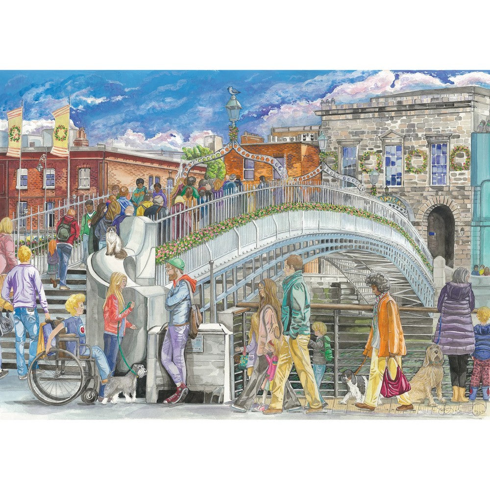 Puzzle - Gibsons - Ha'Penny Bridge 1000Pc