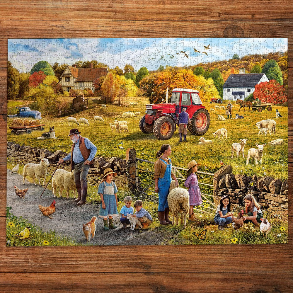 Puzzle - Gibsons - Happy Harvest 1000Pc
