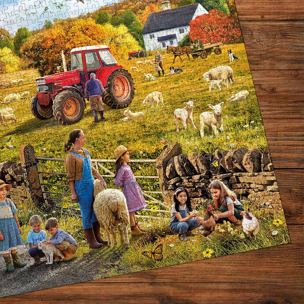 Puzzle - Gibsons - Happy Harvest 1000Pc