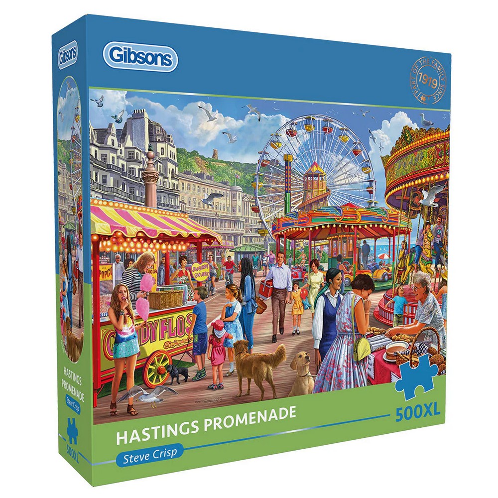Puzzle - Gibsons - Hastings Promenade 500Pcxl