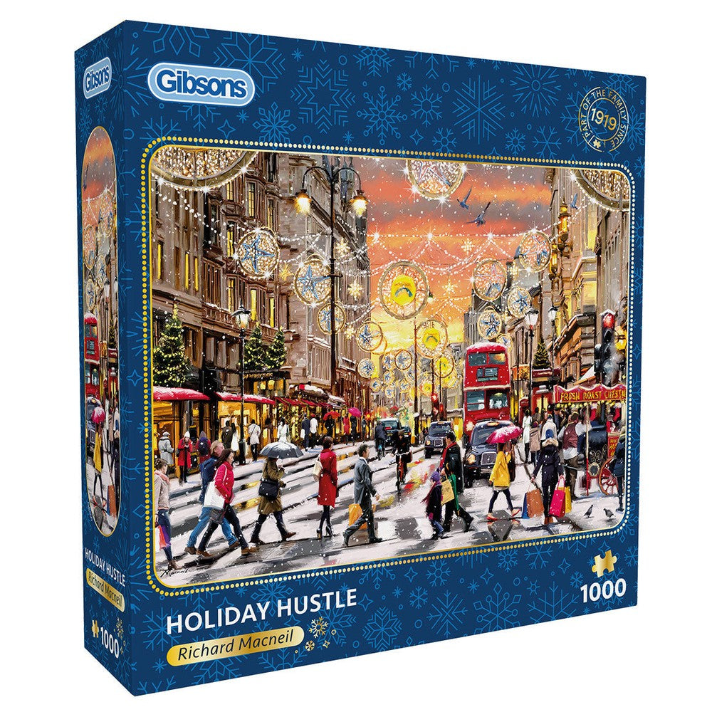 Puzzle - Gibsons - Holiday Hustle 1000pc