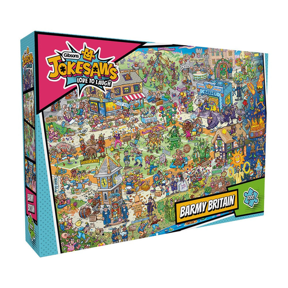 Puzzle - Jokesaws Barmy Britain 1000Pc
