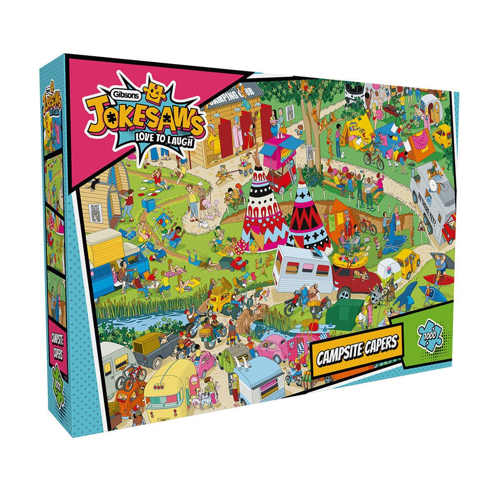 Puzzle - Jokesaws Campsite Capers 1000P