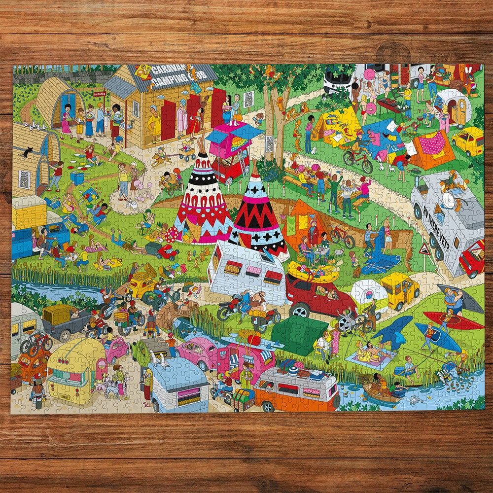 Puzzle - Jokesaws Campsite Capers 1000P