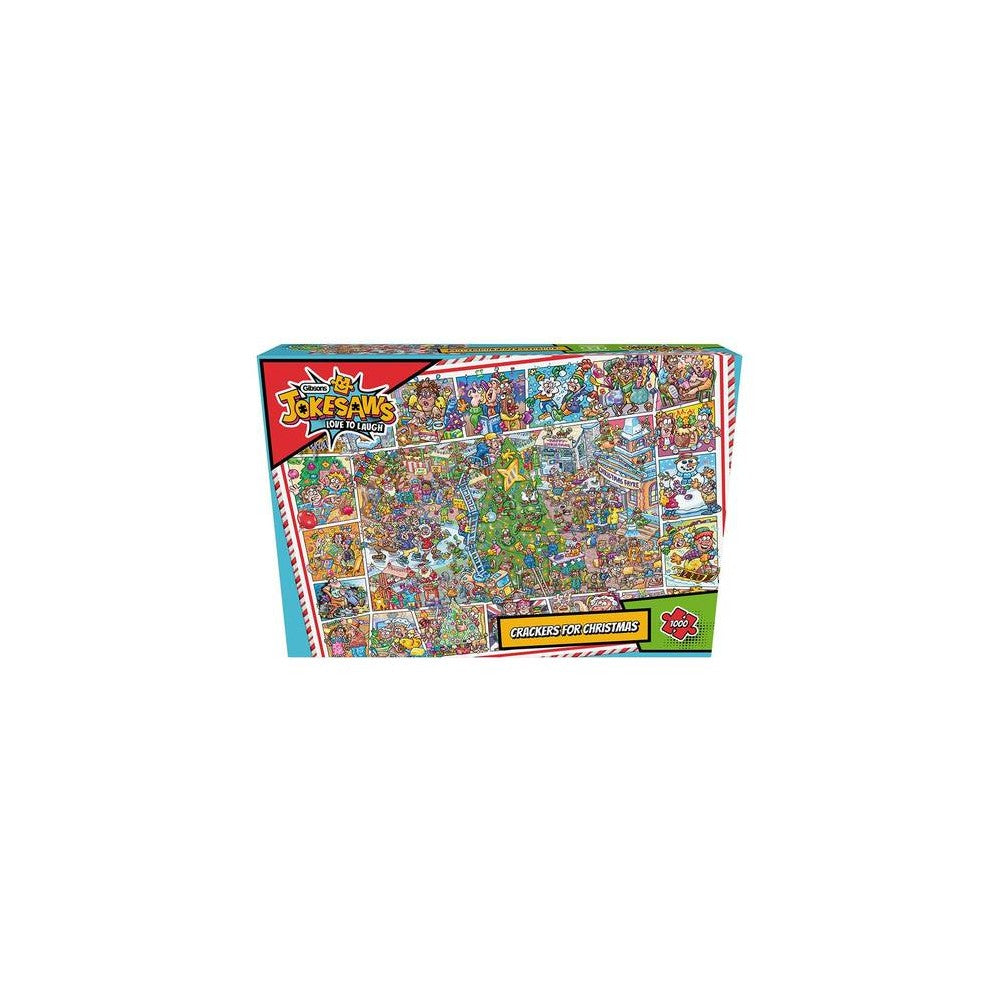 Puzzle - Gibsons - Jokesaws Christmas Crackers 1000pc