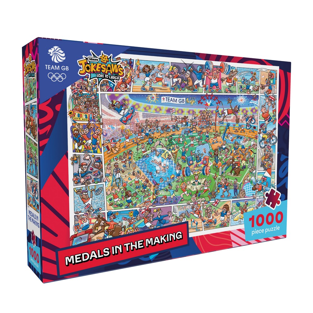 Puzzle - Gibsons - Jokesaws Medals 1000pc
