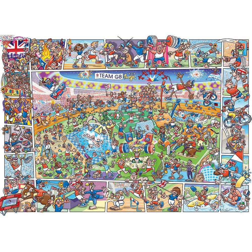 Puzzle - Gibsons - Jokesaws Medals 1000pc