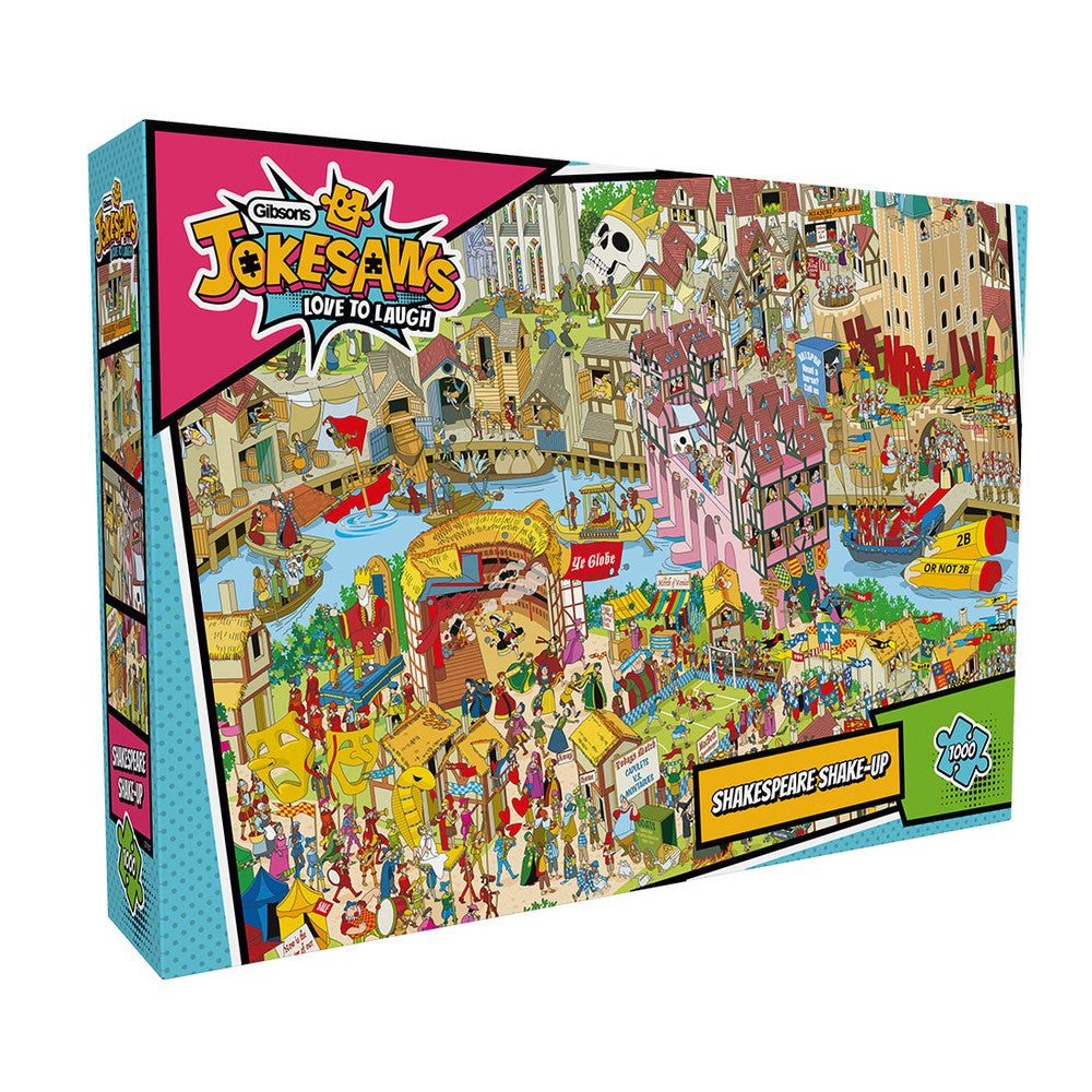 Puzzle - Jokesaws Shakespeare 1000Pc